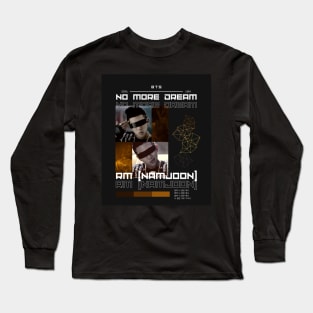 BTS: No More Dream RM Namjoon Long Sleeve T-Shirt